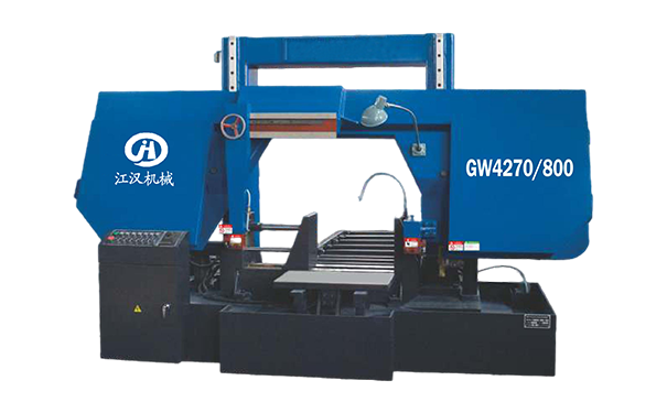 炉霍GW4270/800双柱龙门卧式带锯床